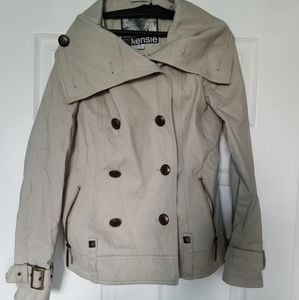 🌞 2 for 30 - Kensie spring coat in beige